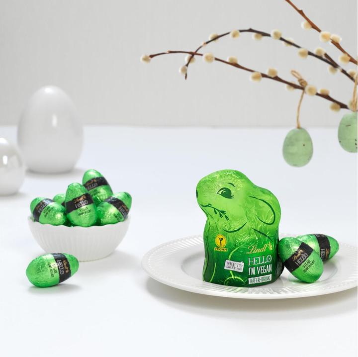 Actual product image Lindt Hello Vegan Bunny with Oat Drink (80 g)