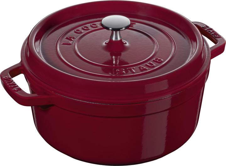Actual product image Zwilling La Cocotte Cocotte, 28 cm | Bordeaux | round | cast iron (28 cm, Casserole + Stewpot, Cast iron)