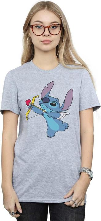 Image du produit Disney - T-shirt LILO AND STITCH STITCH CUPID VALENTINES - Femme (S)