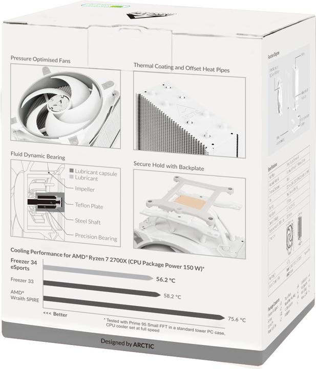 Immagine prodotto Arctic Congelatore 34 eSports Duo (157 mm)