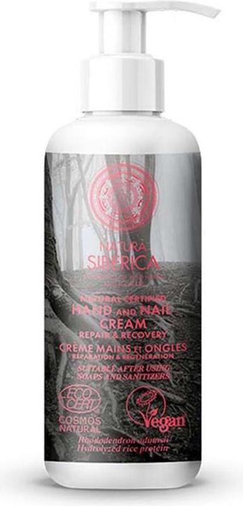 Actual product image Natura Siberica Certified Hand and Nail Cream Repair & Recovery Red (250 ml)
