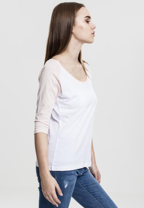 Image du produit Urban Classics Ladies 3/4 Contrast Raglan Tee (XS)