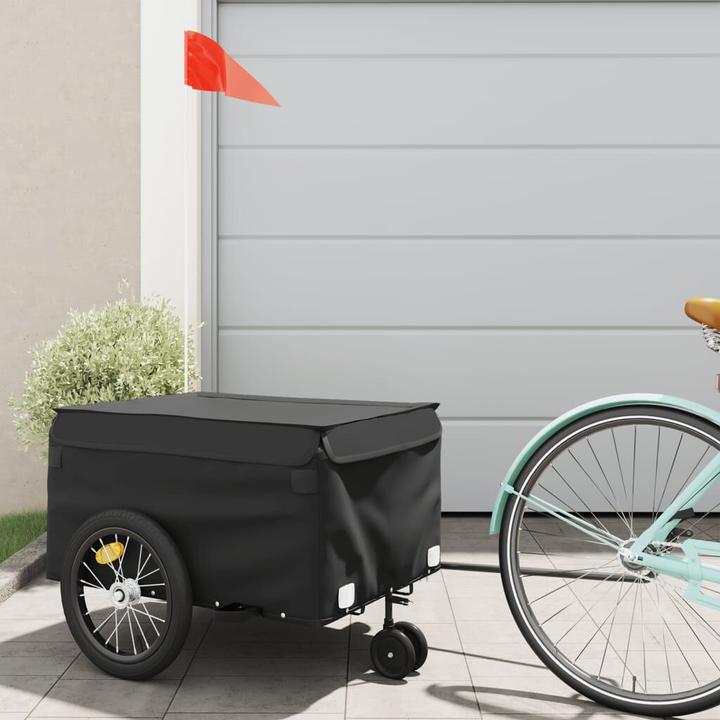 VidaXL Fahrradanhänger 45 kg Eisen