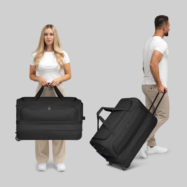 Image du produit Redolz Sac de voyage Duffle Essentials à 2 roulettes Set 2 pcs. avec soufflet extensible (129 l)