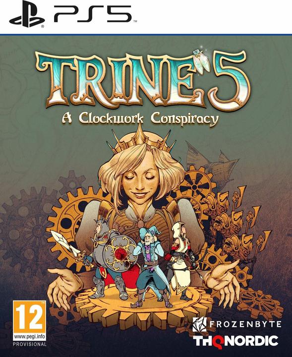 THQ Trine 5 PS-5 Una cospirazione a orologeria (PS5, DE)