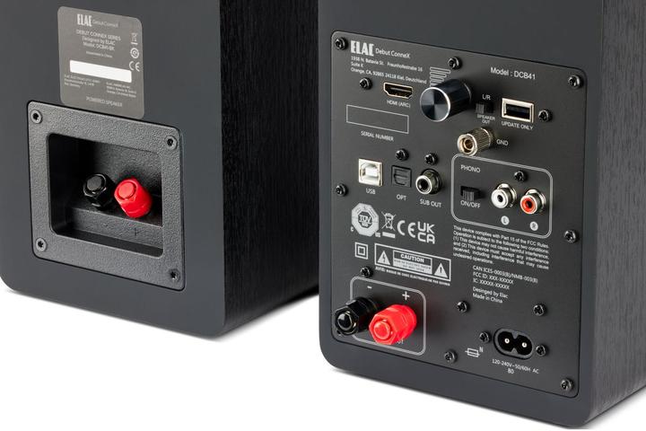 Produktbild ELAC Debut ConneX DCB41 aktiv Stereo Lautsprecher Set *walnuss* (1 Paar)