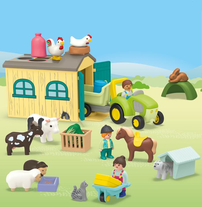 Productafbeelding Playmobil Tractor boerderij avontuur (71656)