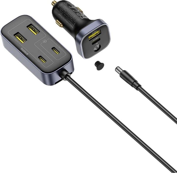 Image du produit Baseus BackseatPal L1 Chargeur embarqué 3U+3C 110W Cosmic Black