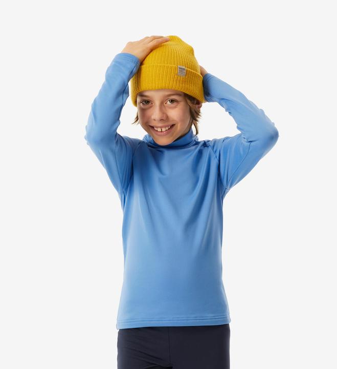 Immagine prodotto Wedze Maglia funzionale da sci per bambini a collo alto - BL 500 blu (116)