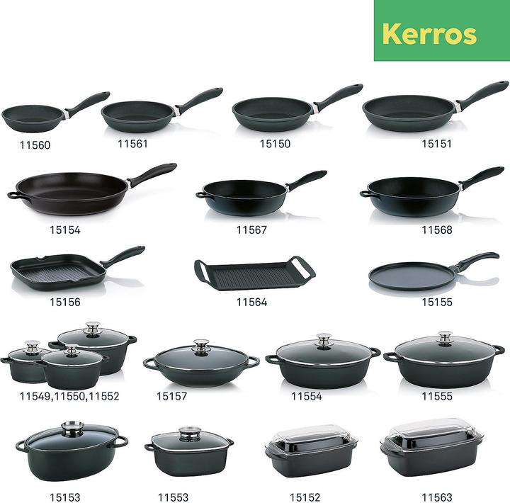 Productafbeelding Kela Kerros (32 cm, Wokpan, Gegoten aluminium)