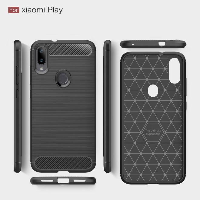 Immagine prodotto MU Style Serie Softcase in fibra di carbonio TPU (Mi Play)