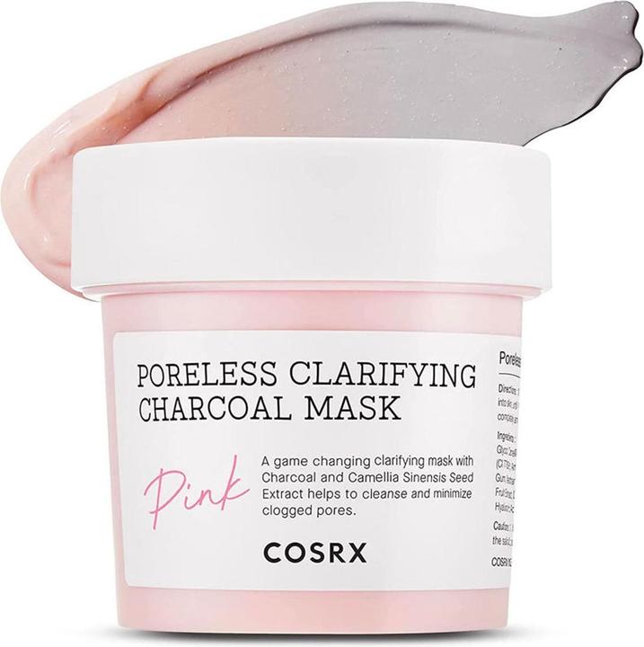 Cosrx Poreless Clarifying Charcoal Mask Pink