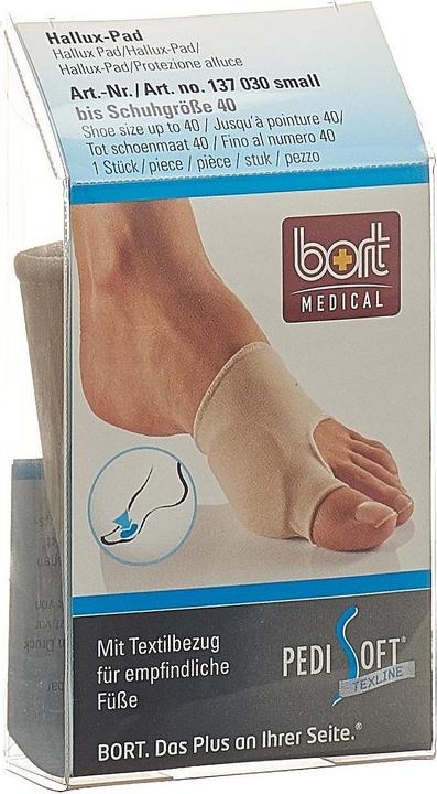 Actual product image Bort Medical Pedisoft Texline Hallux Pad small (S)