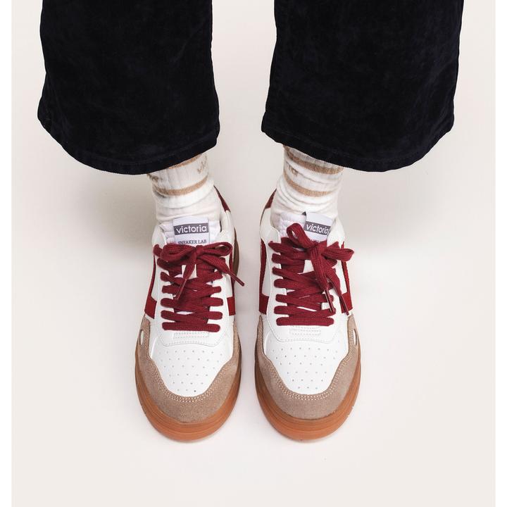Actual product image Victoria seoul 's leather and suede effect sneakers (40)