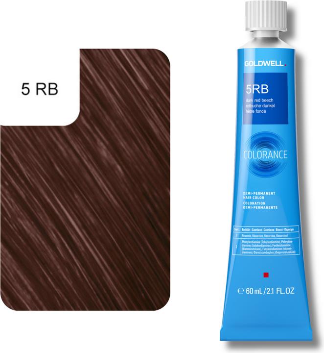 Image du produit Goldwell Colorance Tube Demi-Permanente (5RB hêtre rouge foncé)