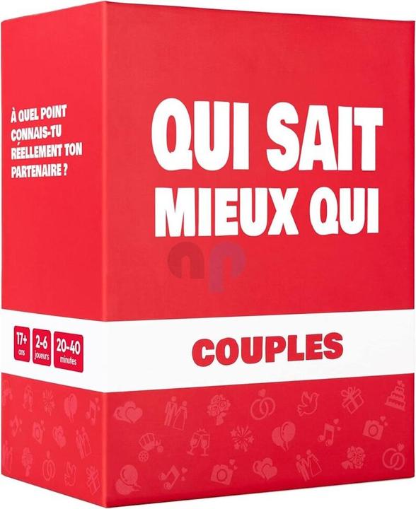 The World Game Qui sait mieux qui - Couples (Français)
