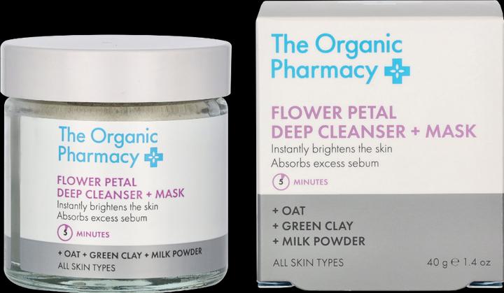 Image du produit The Organic Pharmacy - Flower Petal Deep Cleanser & Mask (nettoyage en profondeur et masque) (40 ml)