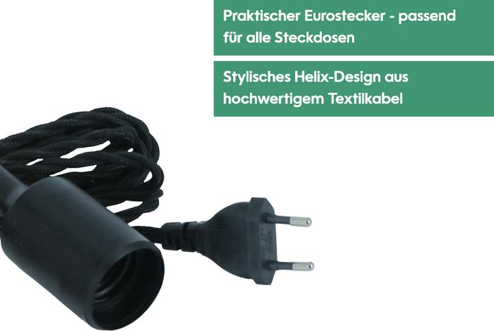 Produktbild Parus by Venso E27 Lampenhalterung mit 4m Kabel (LED)