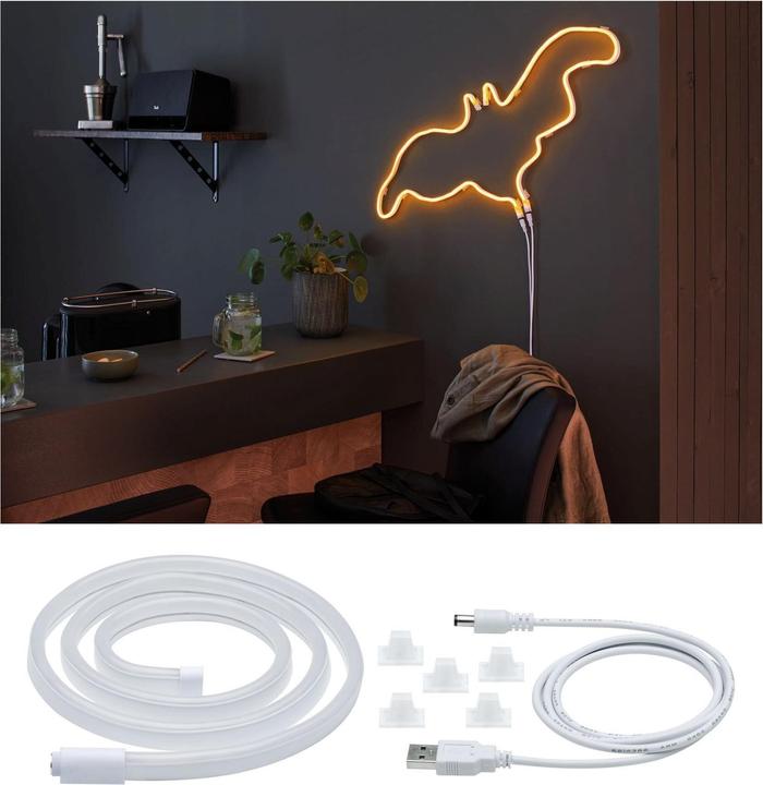 Actual product image Paulmann Neon Colorflex (Orange, 100 cm, Indoor)