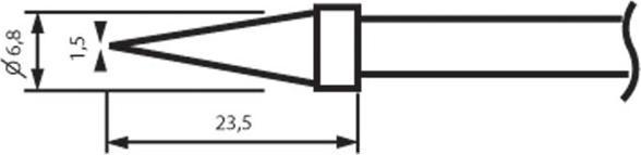 Produktbild Velleman Spare Bit For Vts30Lf (Ersatzteil)