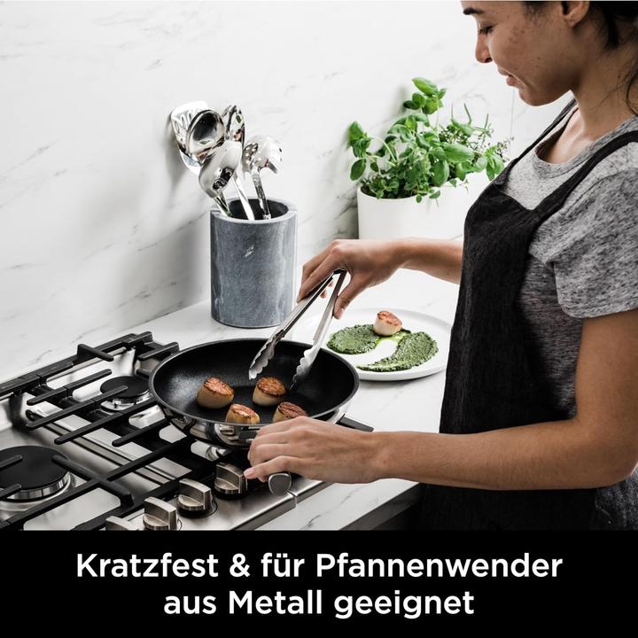 Actual product image Ninja NIA pot and pan set 5t.Z.ES (24 cm, Pan set + pot set, Stainless steel)