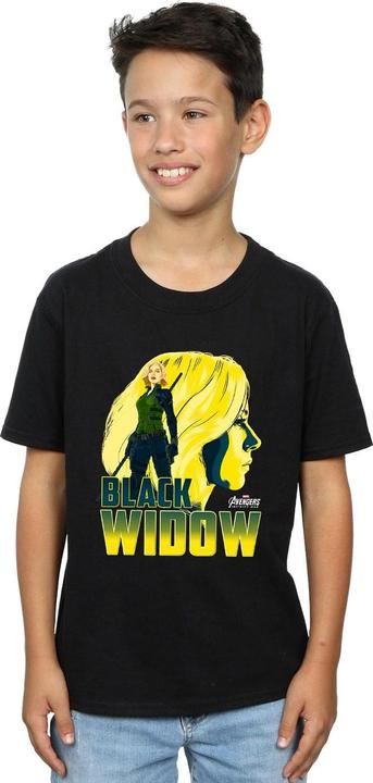 Immagine prodotto Avengers Infinity War Black Widow Character Maglietta Ragazzi (128)