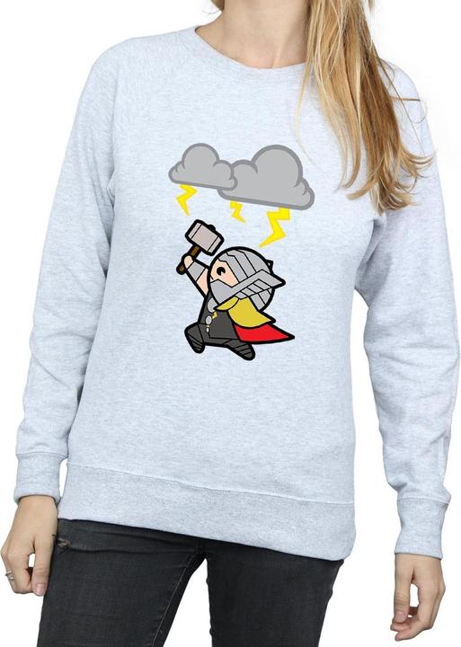 Produktbild Kawaii Thor God Of Thunder Sweatshirt (XXL)