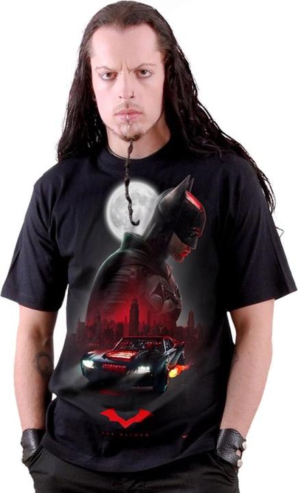 Immagine prodotto Batman Maglietta Batmobile Maniche Corte Adulto Unisex (S)