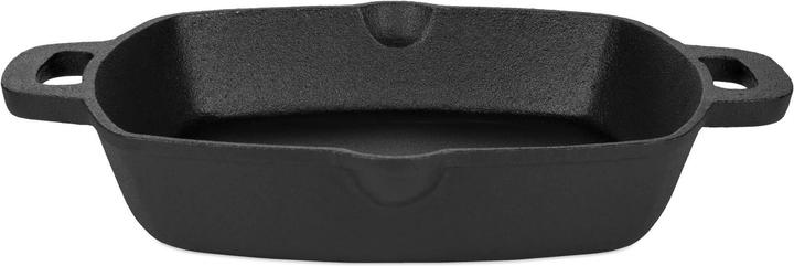 Actual product image H&H No Name Iron pan with handle (25 cm, Frying pan, Cast iron)