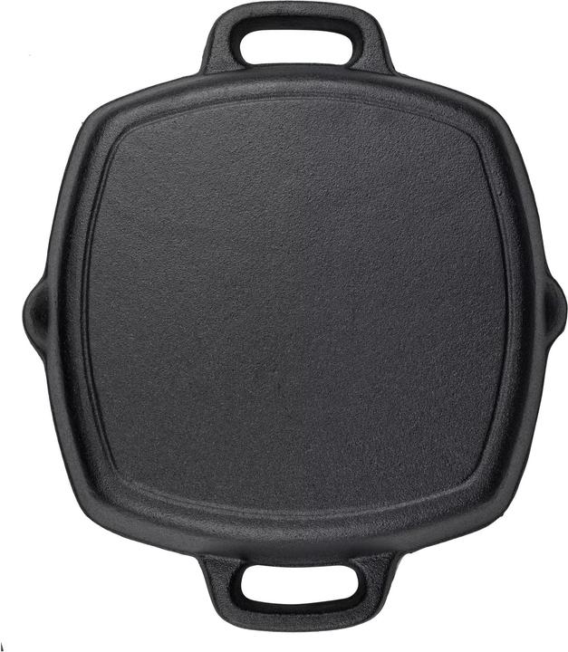 Actual product image H&H No Name Iron pan with handle (25 cm, Frying pan, Cast iron)
