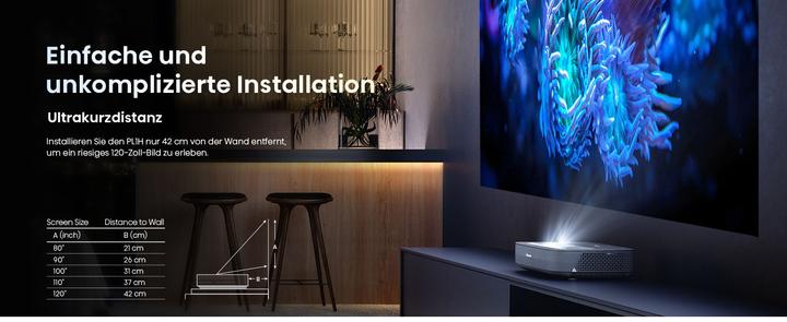 Image du produit Hisense PL1HE (4K, 2100 lm, 0.25:1)