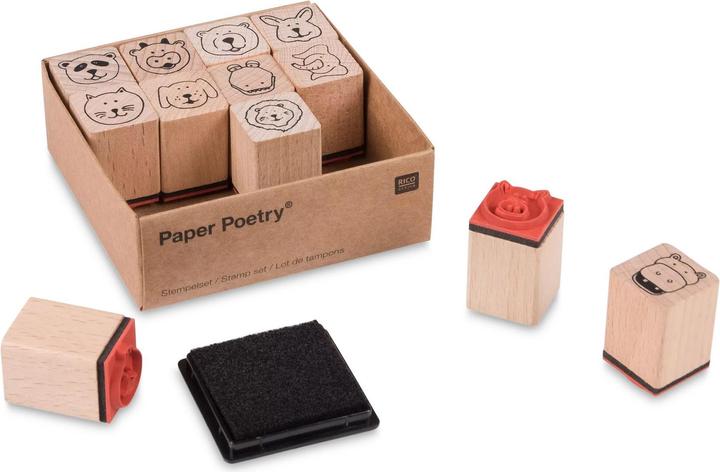 Actual product image Paper Poetry Stamp set