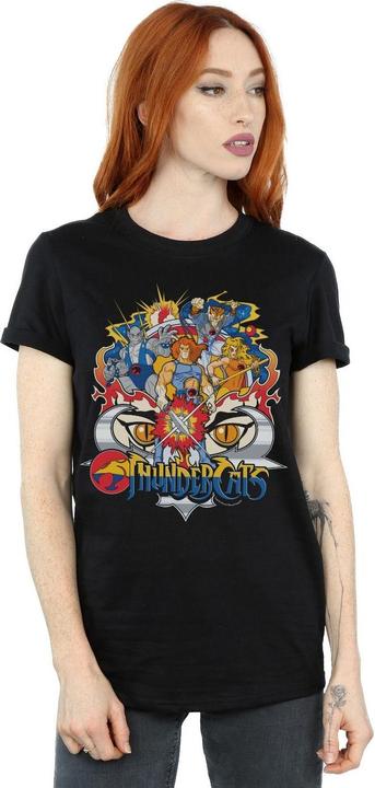 Immagine prodotto Thundercats Action Group Shot Maglietta Ampia Donna (5XL)