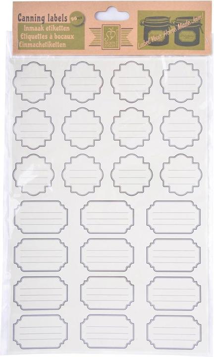 Image du produit Esschert Design Etiquettes pour conserves (1 pcs)
