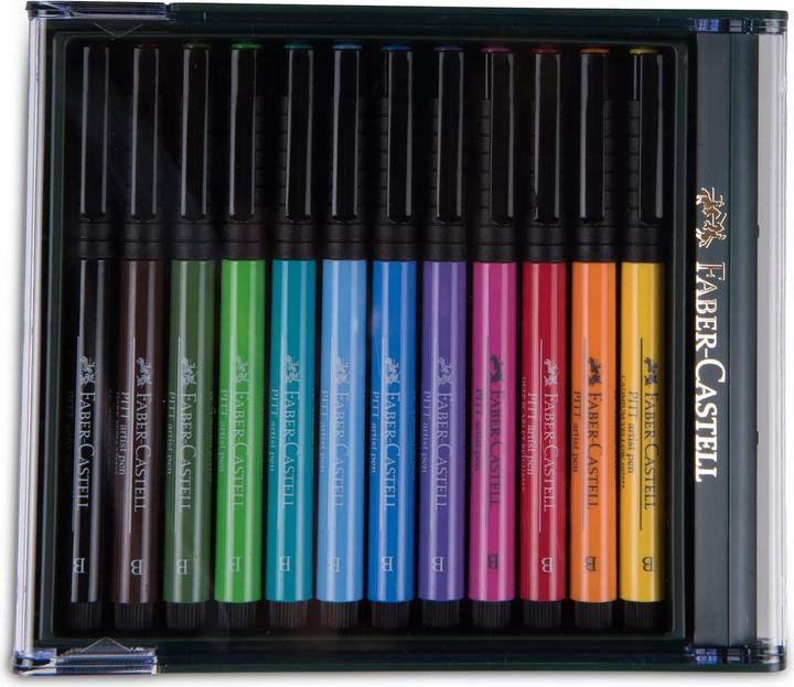 Actual product image Faber-Castell Pitt Artist (Multicoloured, 12 x)