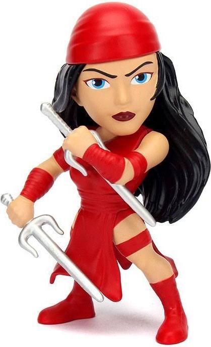 Actual product image Jada Marvel Metals diecast minifigure Elektra 10 cm