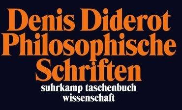 Actual product image Philosophische Schriften (German, Denis Diderot, 2013)