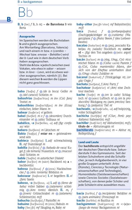 Produktbild Schülerwörterbuch Spanisch (Deutsch, 2020)