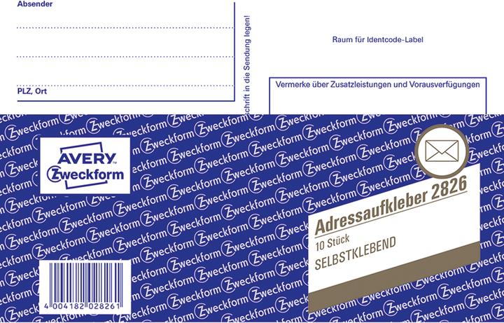 Image du produit Avery Livret d'étiquettes d'adresse