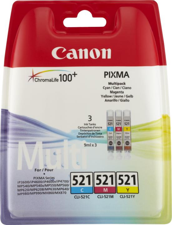Image du produit Canon Cli-521 (M, C, Y)