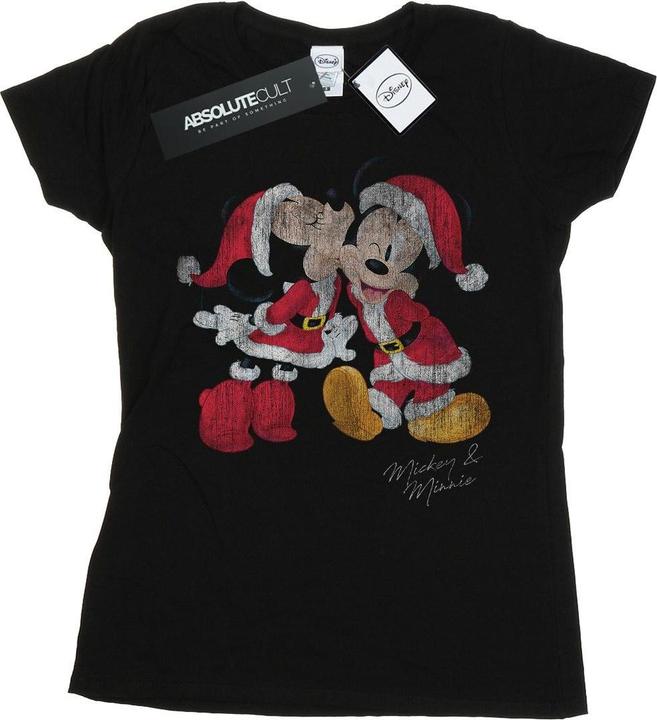 Produktbild Disney Mickey And Minnie Christmas Kiss TShirt (L)