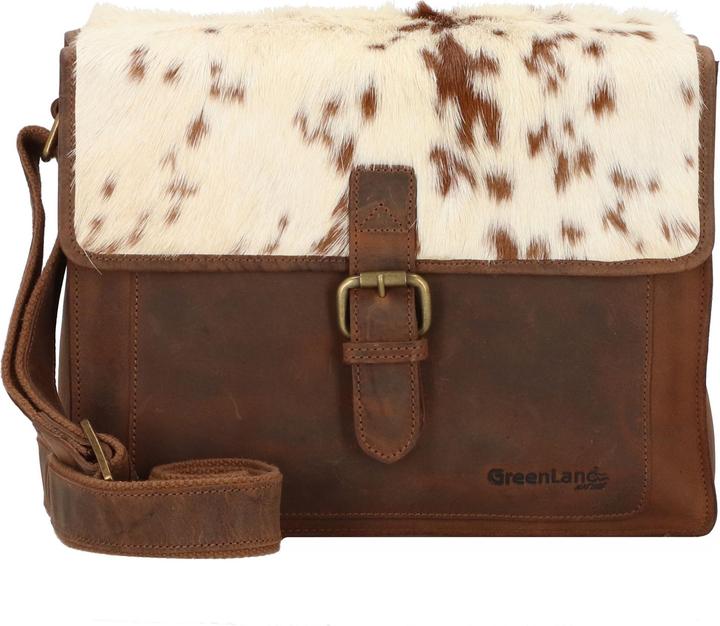 Greenland Nature Natural Combination Umhängetasche Leder 32 cm