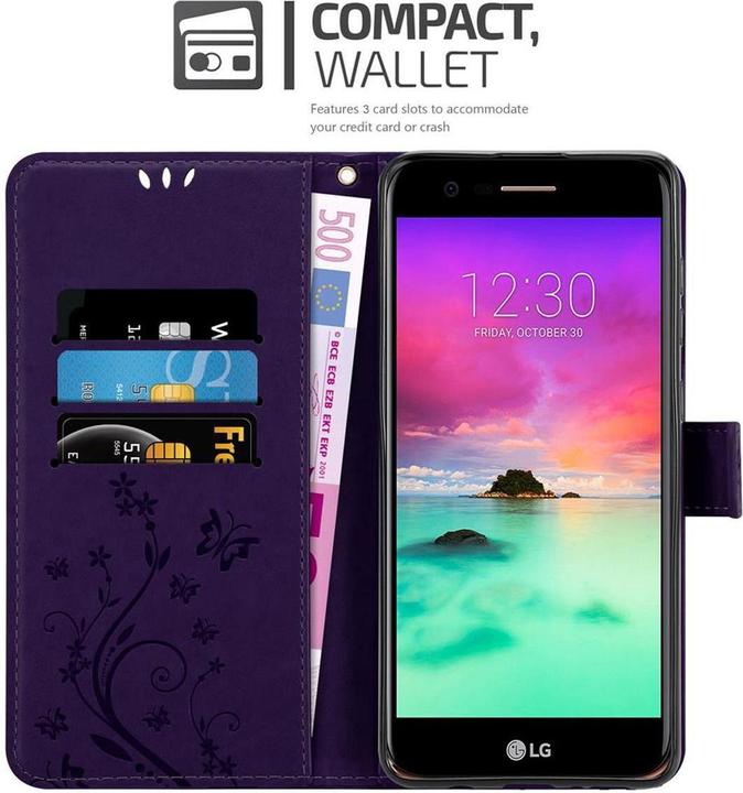 Actual product image Cadorabo Case Flower Book (K10 (2017))