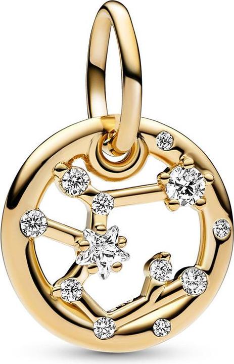 Pandora Sagittarius Zodiac Charm (Vergoldet)