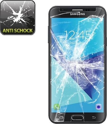 Actual product image Protectorking 2x Panzerfolie Anti-Shock HD Klar (2 Piece, Samsung Galaxy J7 2017)