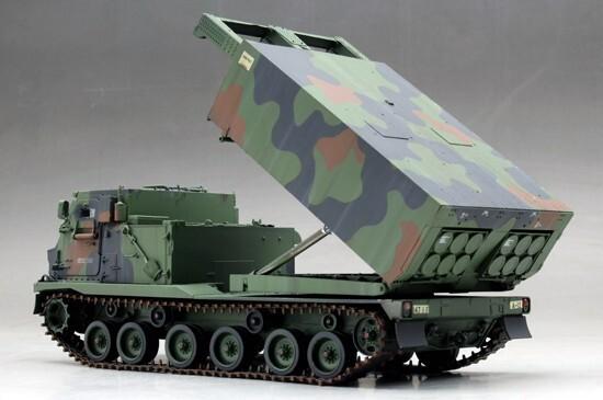 Immagine prodotto Trumpeter Sistema di razzi a lancio multiplo M270/A1 - USA