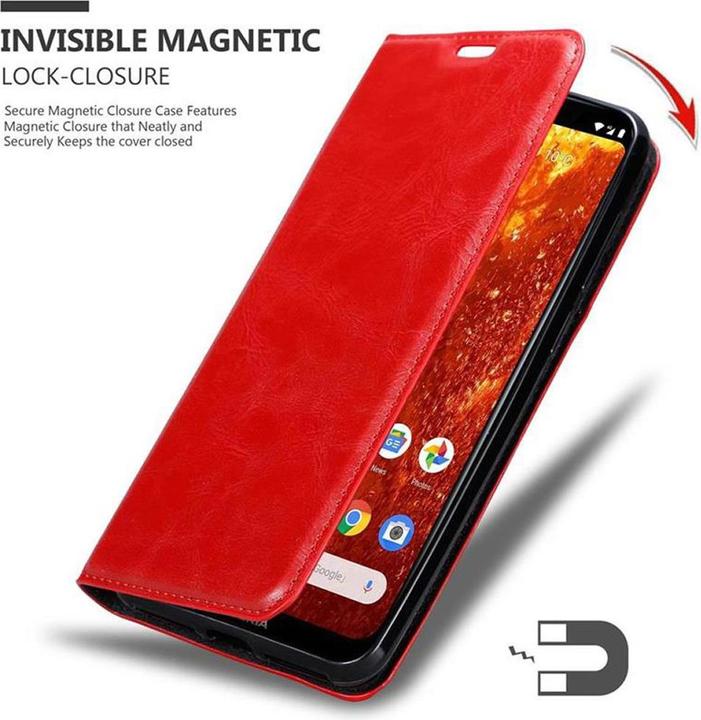 Produktbild Cadorabo Book Invisible Magnet Cover (Nokia 8.1)