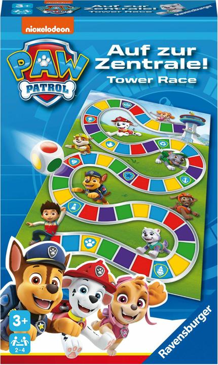 Ravensburger Paw Patrol - Race the Tower. (Deutsch, Spanisch, Französisch, Niederländisch, Italienisch, Englisch)