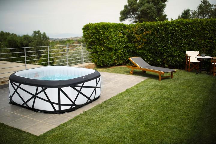 Actual product image PureHaven Inflatable whirlpool 185x185x68 cm for 6 persons self-cleaning incl. filter cartridges (6 pers.)