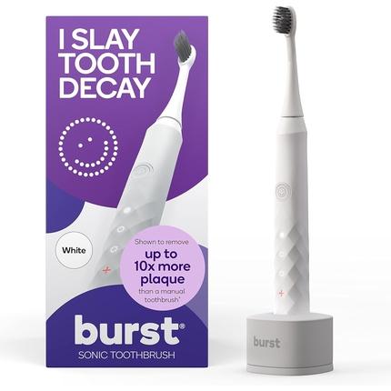 Produktbild Hairburst Burst Oral Care Electric Toothbrush with Charcoal Toothbrush Head - White